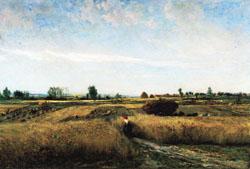 Charles-Francois Daubigny Harvest Germany oil painting art